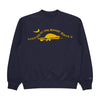 BRAVE BEAVER - NAVY CREWNECK