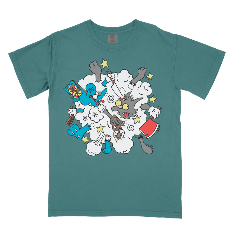 CAT AND MOUSE - BLUE SPRUCE