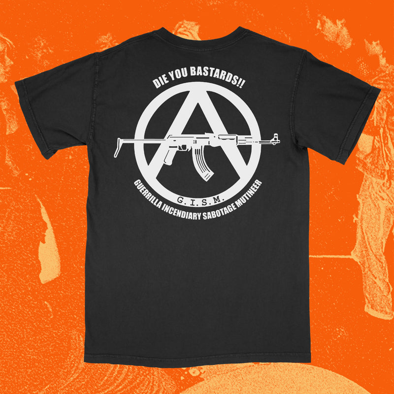 DETESTATION - BLACK POCKET TEE