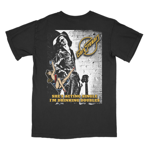 DRINKING DOUBLES - POCKET TEE