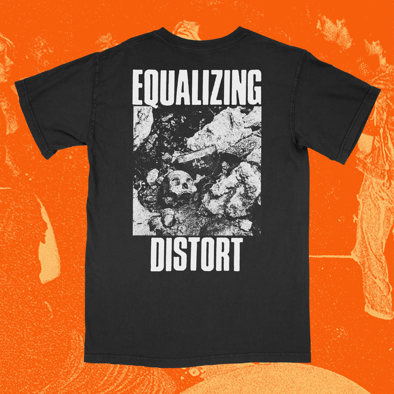 EQUALIZING DISTORT - BLACK POCKET TEE