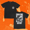 EQUALIZING DISTORT - BLACK POCKET TEE