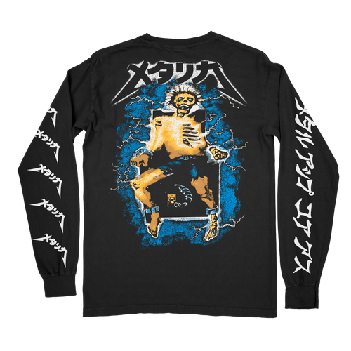 DEATH GREETS ME WARM - BLACK LONGSLEEVE