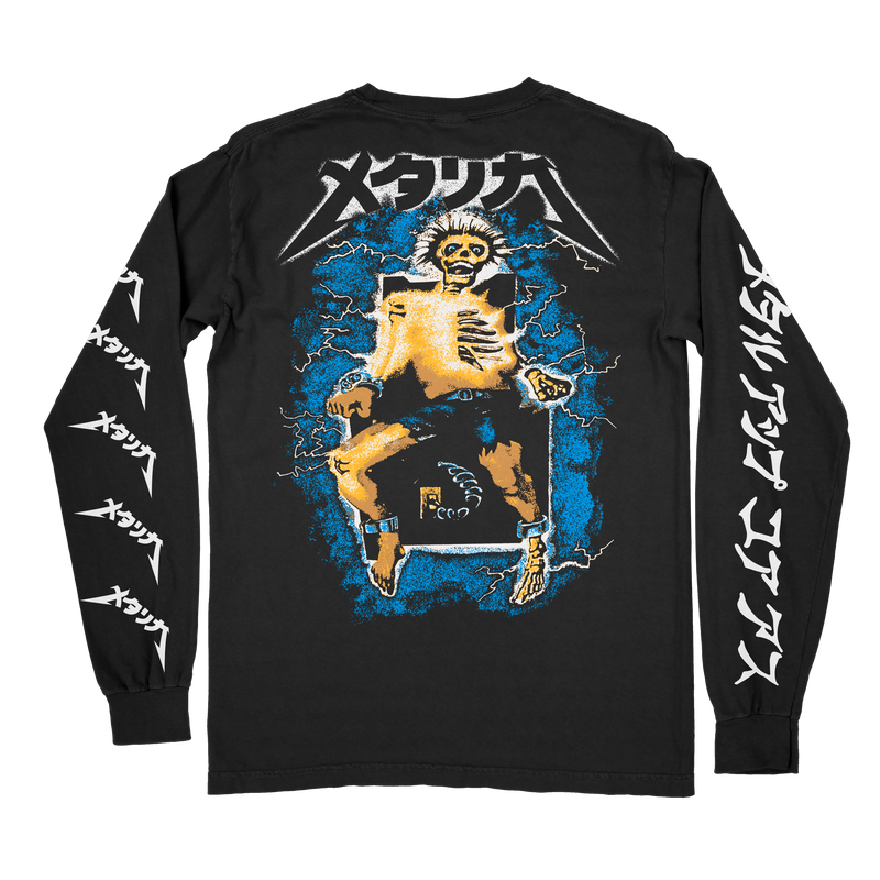 DEATH GREETS ME WARM - BLACK LONGSLEEVE