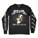 DEATH GREETS ME WARM - BLACK LONGSLEEVE