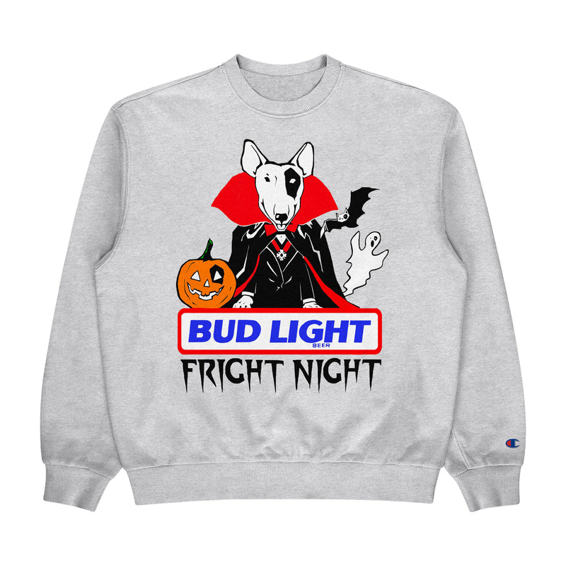 FRIGHT NIGHT - GRAY CREWNECK – Das Bootleg
