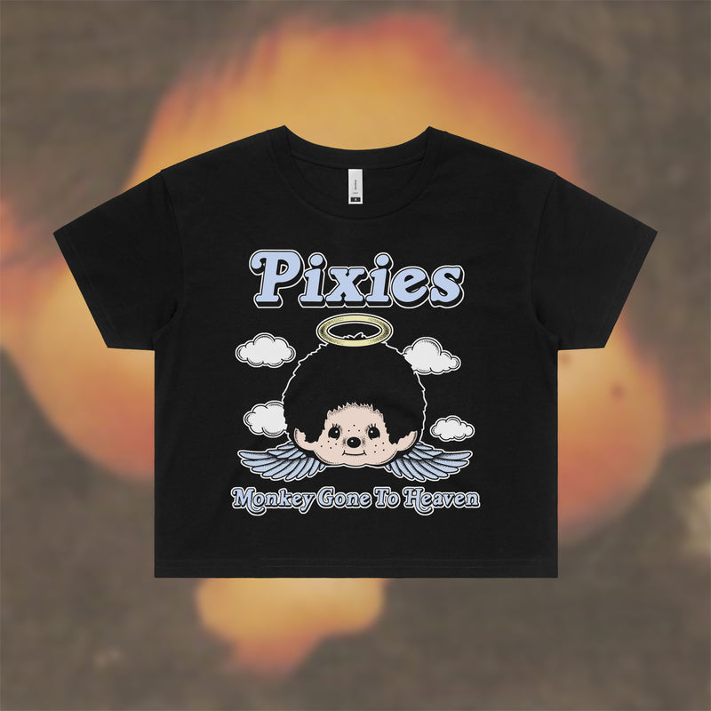 GONE TO HEAVEN - CROP TEE