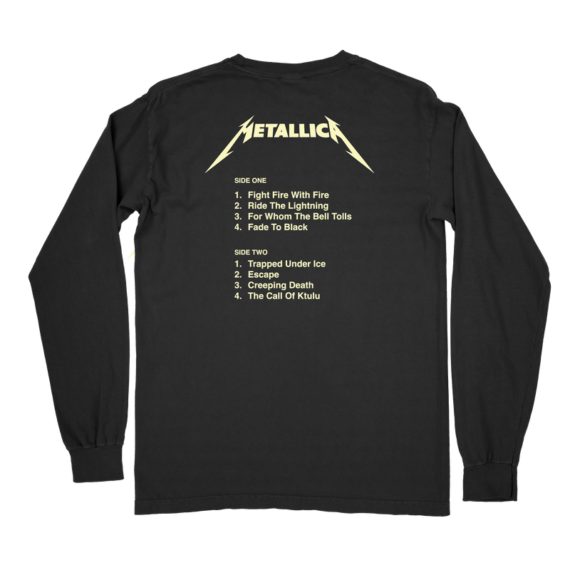 LIGHTNING - BLACK LONGSLEEVE