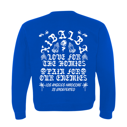 LOVE FOR THE HOMIES - ROYAL CREWNECK