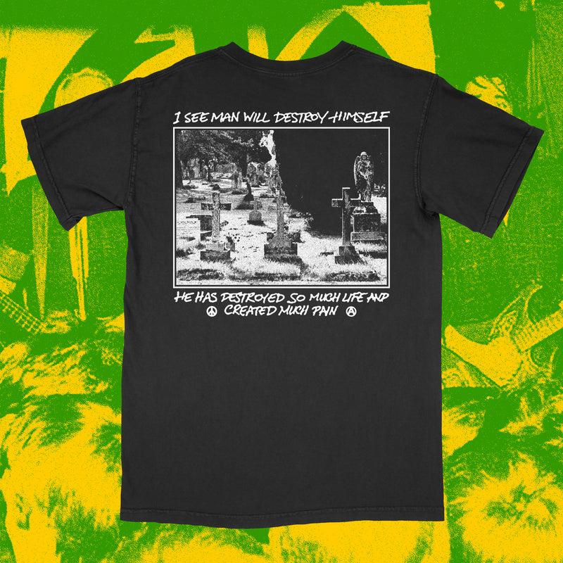 OBJECT REFUSE REJECT ABUSE - BLACK POCKET TEE
