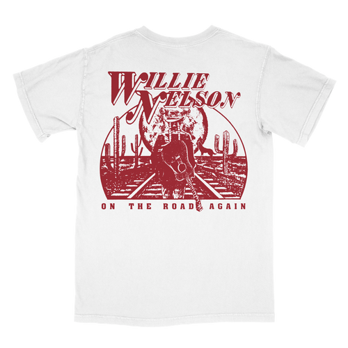 ON THE ROAD AGAIN - POCKET TEE