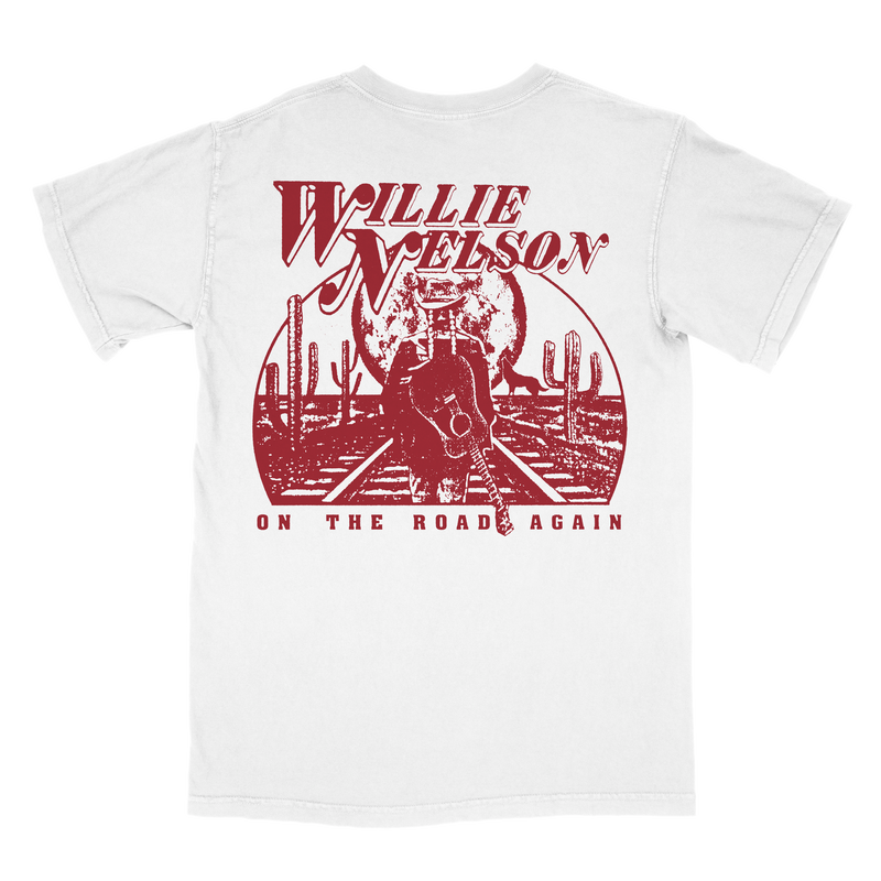 ON THE ROAD AGAIN - POCKET TEE