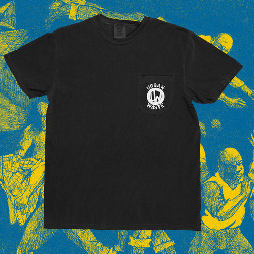 PUBLIC OPINION - BLACK POCKET TEE