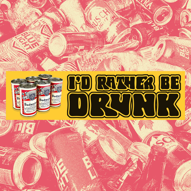 ROAD BEER - BUMPER STICKER