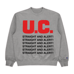STRAIGHT AND ALERT - CREWNECK