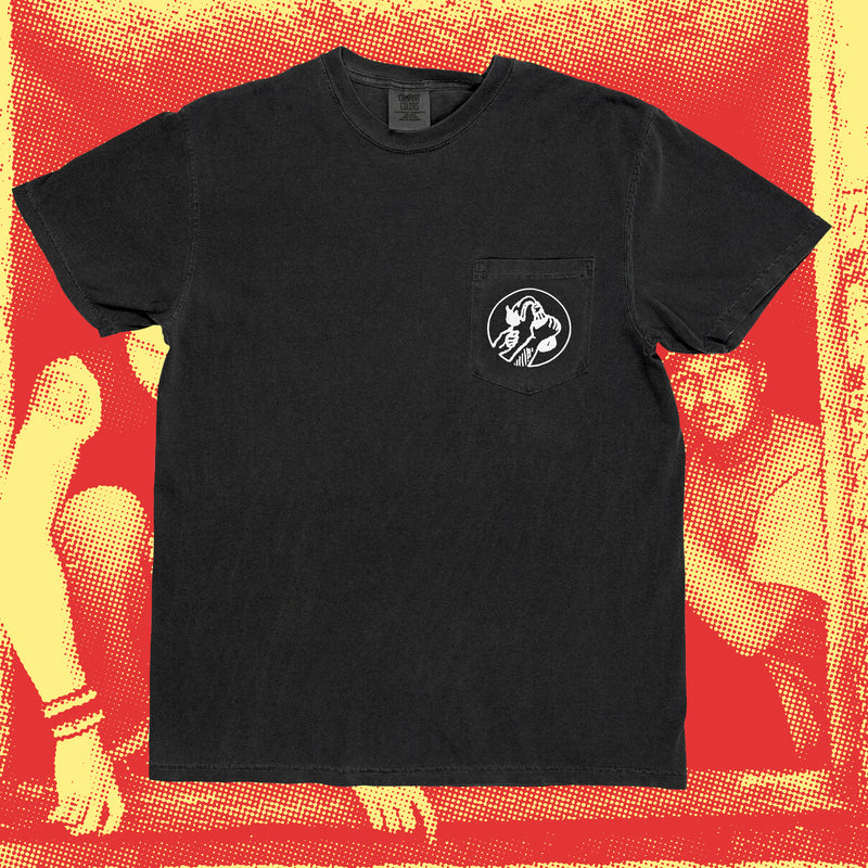 TAKE THE POWER BACK - BLACK POCKET TEE