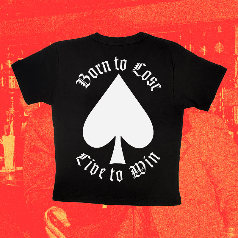 TOTAL AMNESIA - BLACK BABY TEE – Das Bootleg