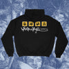WAKE WORK SLEEP - BLACK HOODIE