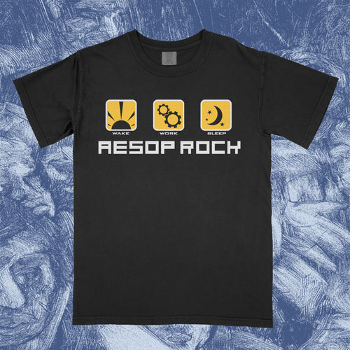 WAKE WORK SLEEP - BLACK