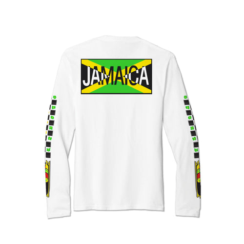 FEEL THE RHYTHM - WHITE LONGSLEEVE