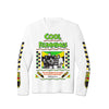 FEEL THE RHYTHM - WHITE LONGSLEEVE