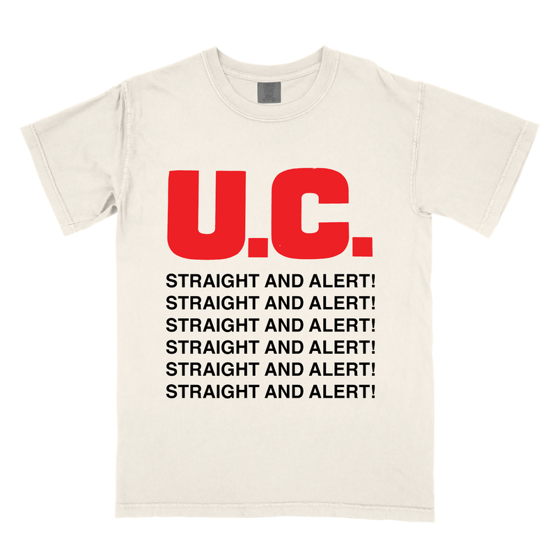 STRAIGHT AND ALERT - IVORY