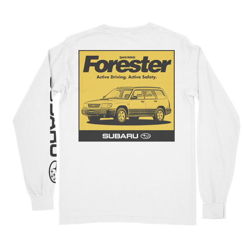 SPORTS VEHICLE - WHITE LONGSLEEVE