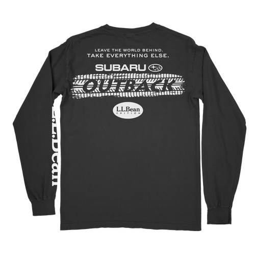 LEAVE THE WORLD BEHIND - BLACK LONGSLEEVE