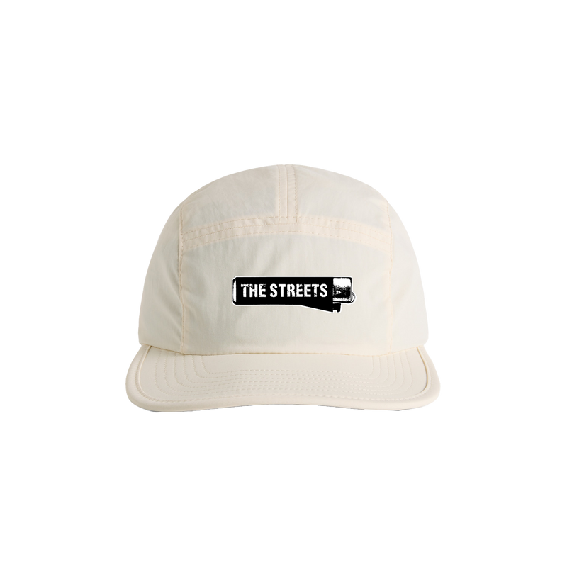 TURN THE PAGE - ECRU EMBROIDERED HAT