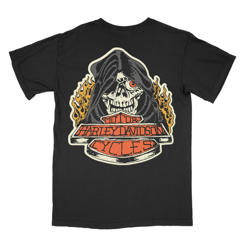 SKULL - POCKET TEE