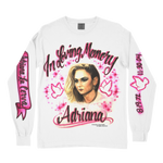 RIP ADRIANA - WHITE LONGSLEEVE